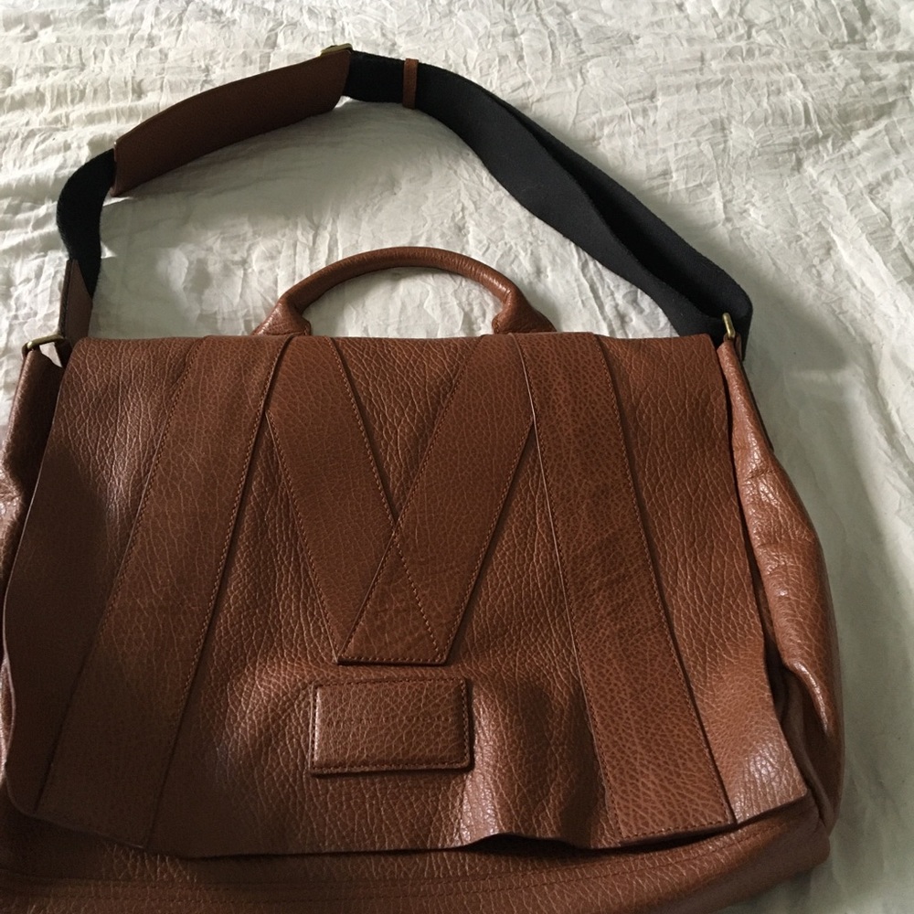 Marc By Marc Jacobs Leather Cross Body Messenger